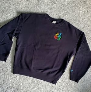 Keith Haring Embroidered Crew Neck